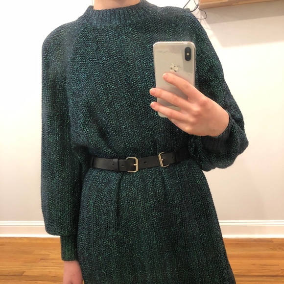 Metallic green dress h&m - Picture 1 of 3